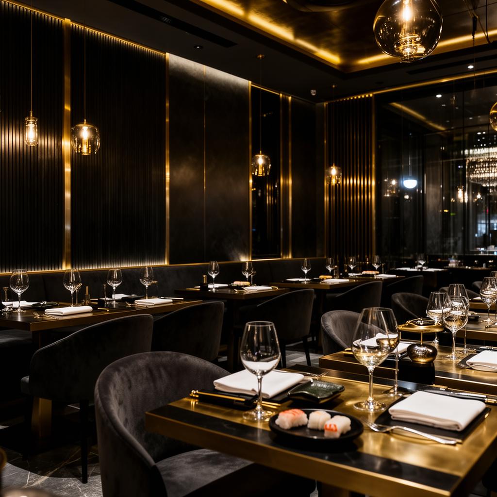 Restaurant & Sushi – KI-generiert